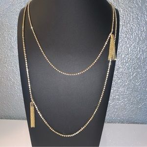 J. Crew Tassel Statement Necklace